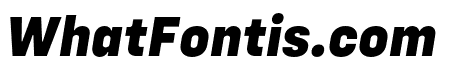 Config ExtraBold Italic