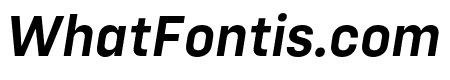 Config SemiBold Italic