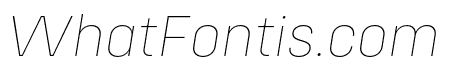 Config Alt Thin Italic