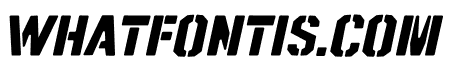 SGT Jhon O Italic