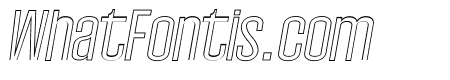Wellston Italic Outline