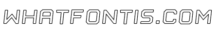 Nostromo Outline Bold Oblique
