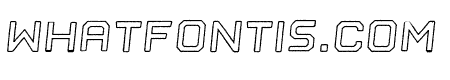 Nostromo Outline Bold Oblique Rough
