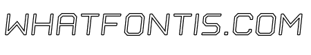 Nostromo Outline Medium Oblique