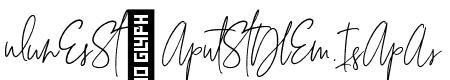 South Wind Script 7 ligatures 3