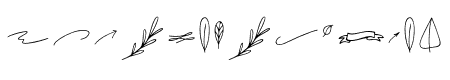 Phoebe Moon Script Ornaments