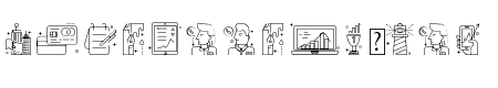 Line Flat Icon