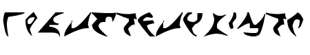 klingon font