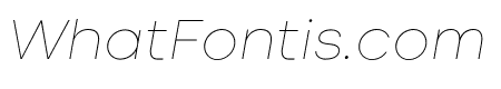 Codec Cold Thin Italic