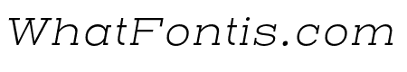 Henderson Slab Basic ExtraLight Italic