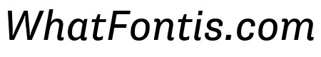 Supria Sans Cond Regular Italic
