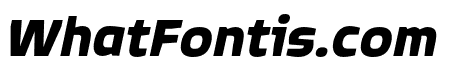 QuagmireExtended Bold Italic