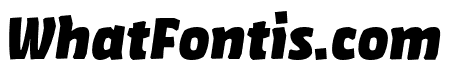 Amman Sans Pro Extrabold Italic