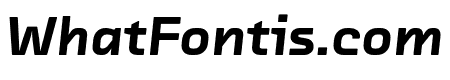 Chambers Sans Pro Black Italic