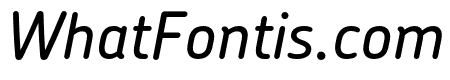 Chevin Pro Medium Italic