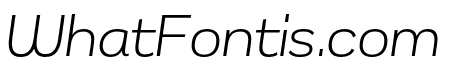 Remora Sans W4 Light Italic