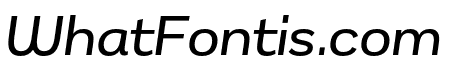Remora Sans W1 Medium Italic