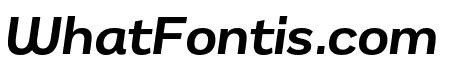 Remora Sans W1 Demi Italic