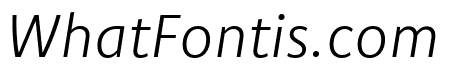 Komet Light SC Italic