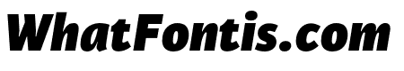 Karmina Sans Heavy Italic
