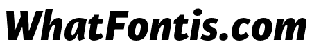 Karmina Sans ExtraBold Italic