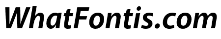 Akagi Pro Bold Italic