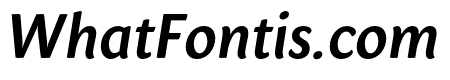 Sharik Sans SemiBold Italic