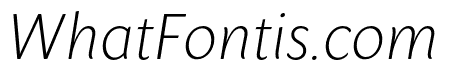Sharik Sans ExtraLight Italic