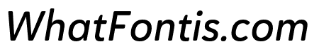 Haboro Soft Norm Demi Italic