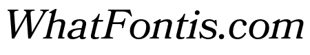 Bookmania Regular Italic