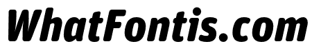 Unit Rounded Pro Black Italic