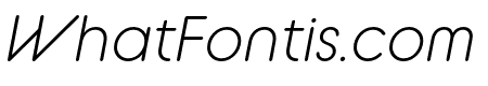 BC Alphapipe Light Italic