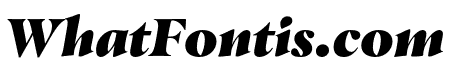 Masqualero ExtraBlack Italic