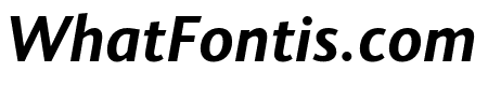 Joanna Sans Nova Bold Italic