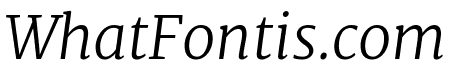 Merriweather Light Italic