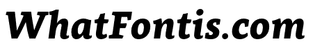 Clavo ExtraBold Italic