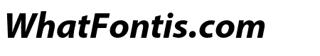 Myriad Arabic Bold Italic