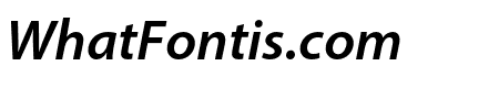 Myriad Arabic Semibold Italic