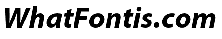 Myriad Hebrew Bold Italic