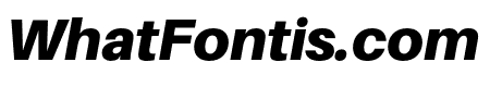 Aileron Black Italic