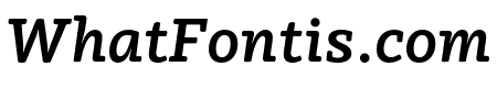 Vaccine Bold Italic