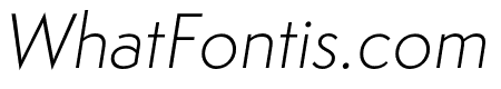 Semplicita Pro Light Italic