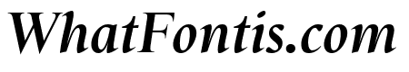 Starling Bold Italic