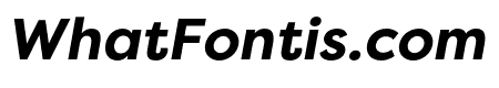 Filson Pro Bold Italic