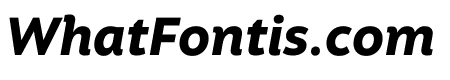 Motiva Sans Extrabold Italic
