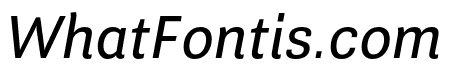 Guanabara Sans Book Italic