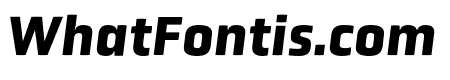 Obvia Bold Italic