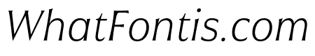 Civane Cond Thin Italic