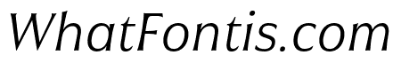 Civane Ext Light Italic