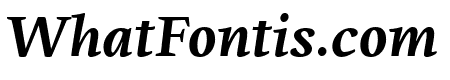 Edita Bold Italic